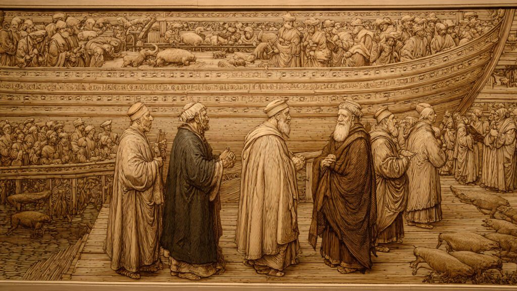 tradiciones judias esposa de noe