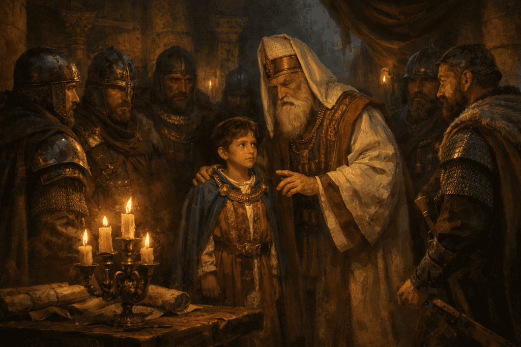 La coronación de Joás