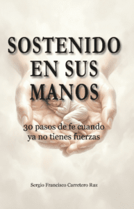 PORTADA SOSTENIDO EN SUS MANOS FRONTAL