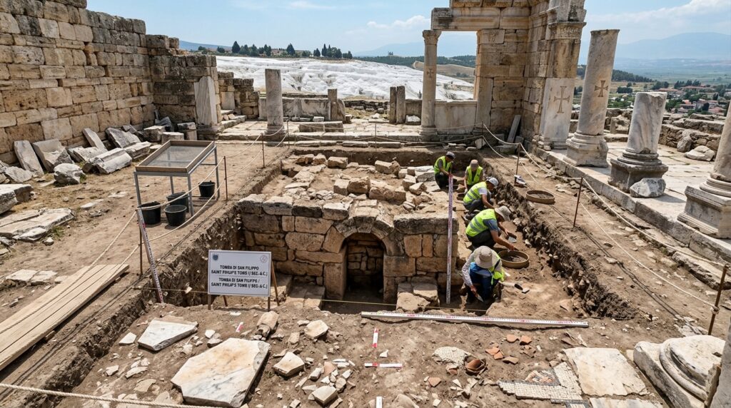 El Descubrimiento Arqueológico del Martyrium