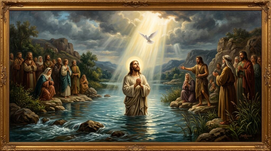 La Teofanía Trinitaria y la apertura de los cielos