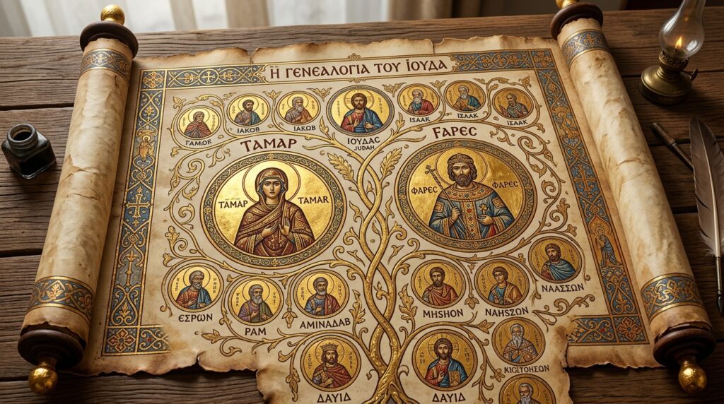tamar en la genealogia