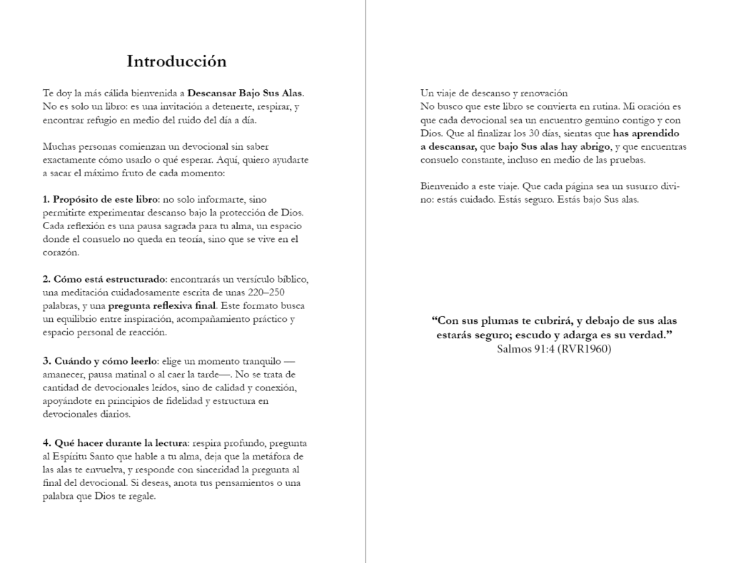 INTRO DESCANSAR BAJO SUS ALAS