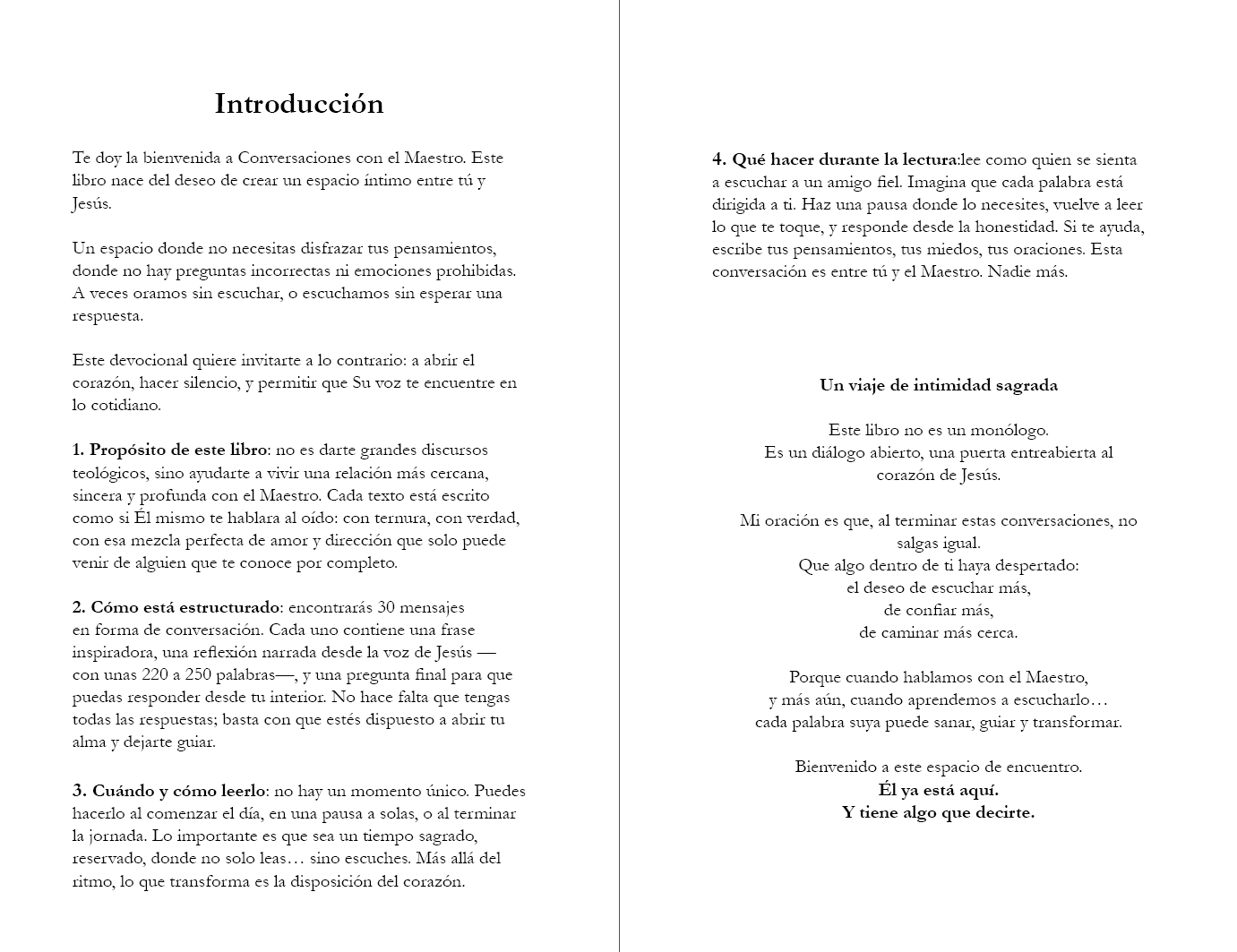 INTRODUCCIÓN JESUS TE HABLA