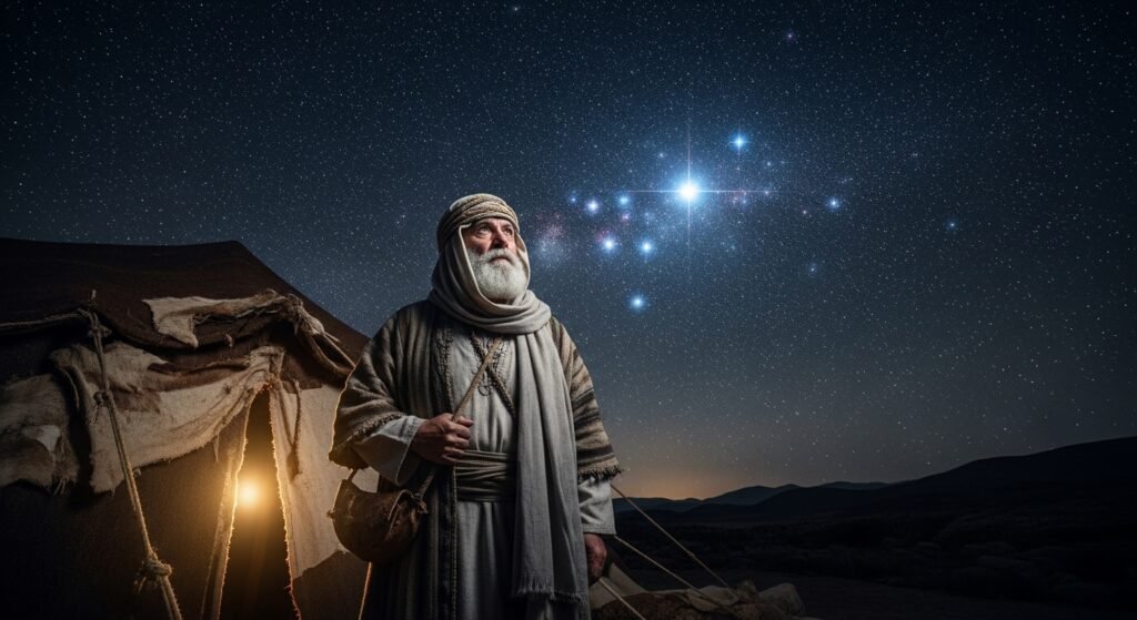 abraham mira estrellas Pacto de Dios con Abraham