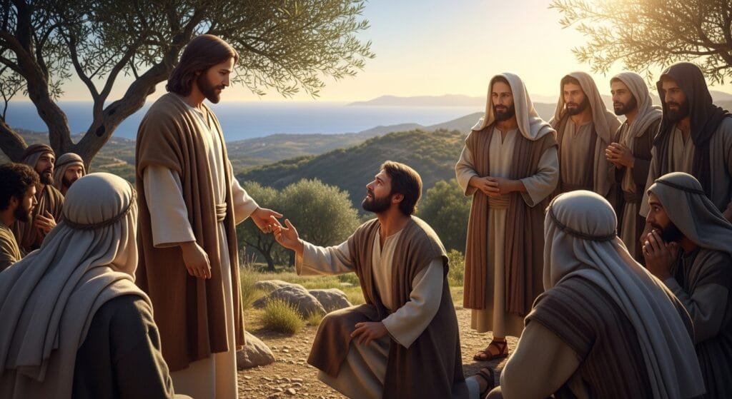 Simón Pedro confiesa: Tú eres el Cristo
