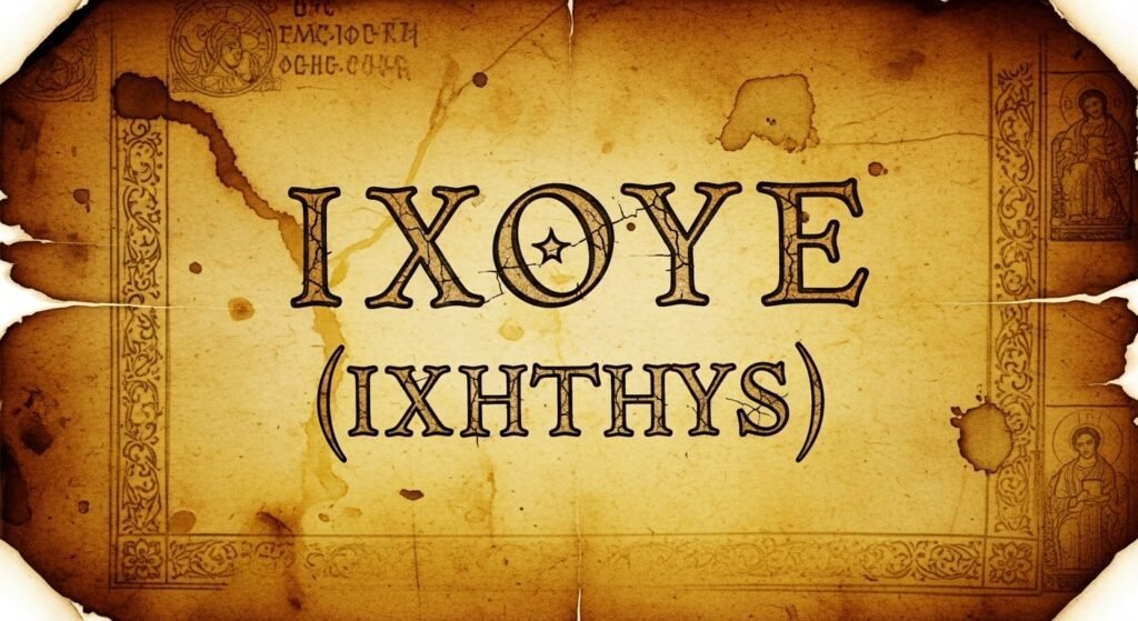 acrostico letras griegas de Ichthys