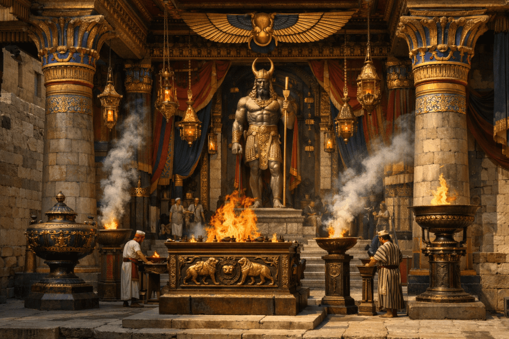 El templo de Baal