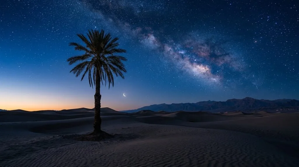 El silencio de la palmera
