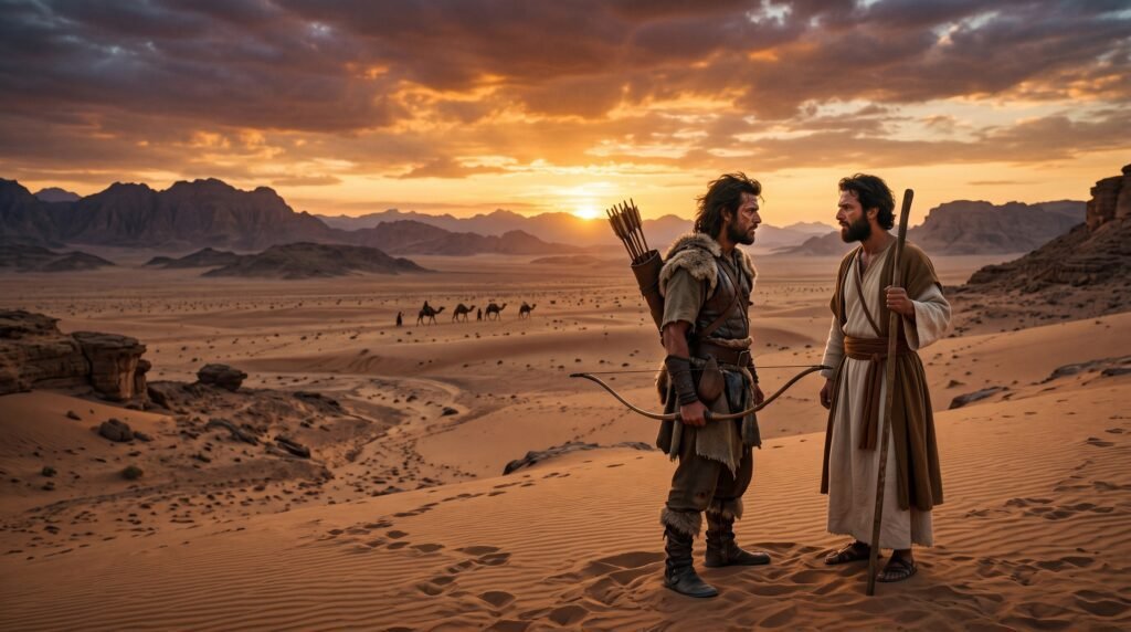La historia de Jacob y Esaú: El legado de los gemelos y la primogenitura