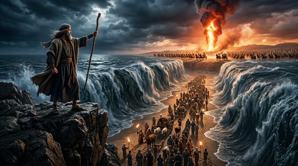 El Éxodo y el milagro del Mar Rojo