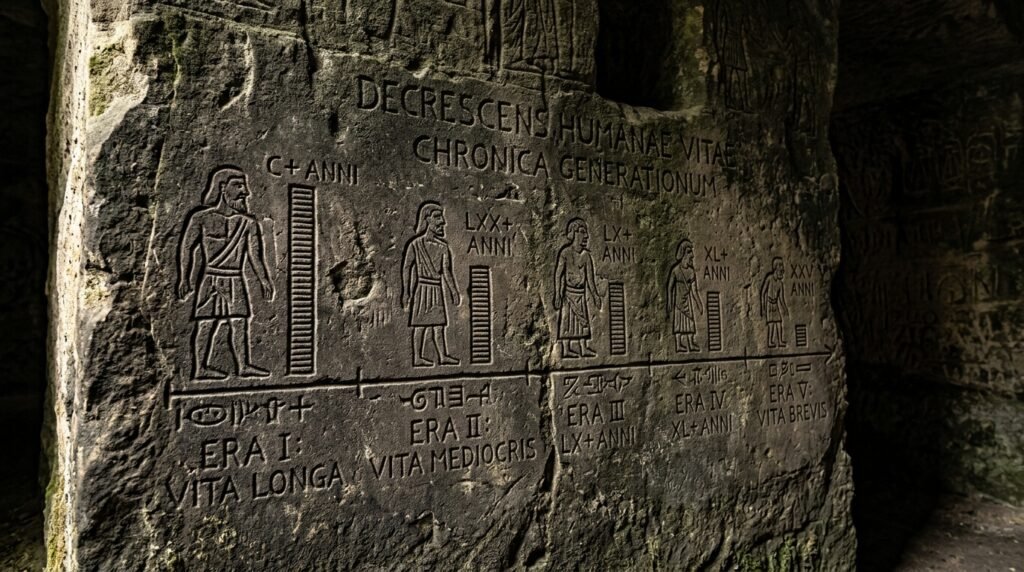 La drástica reducción de la longevidad humana