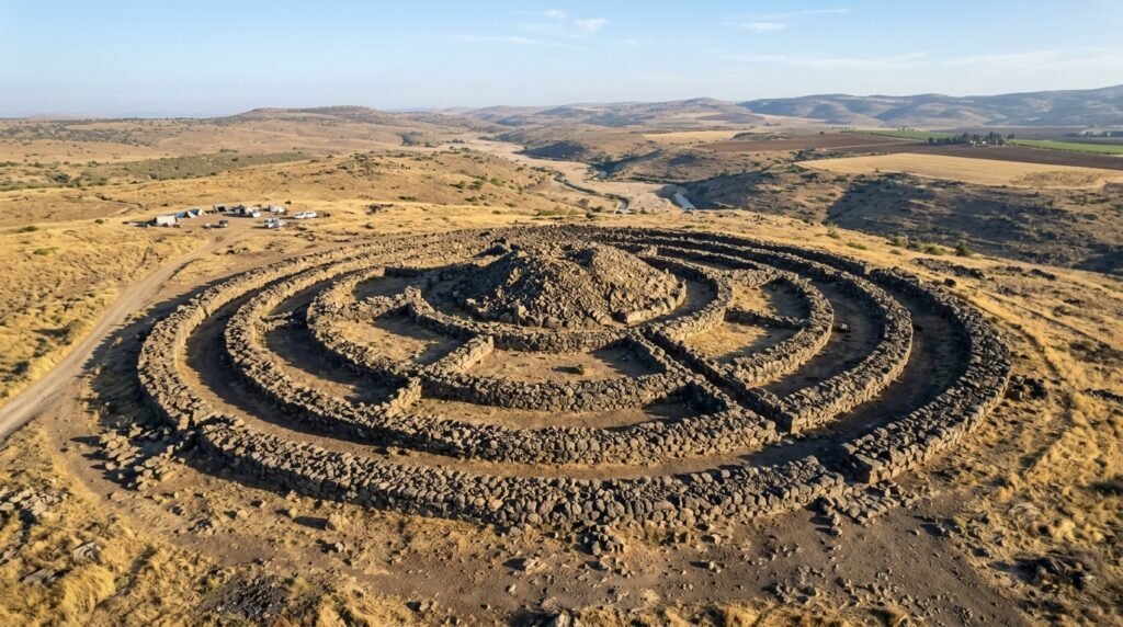 Los Nefilim — Monumentos megalíticos y la geografía de Basán