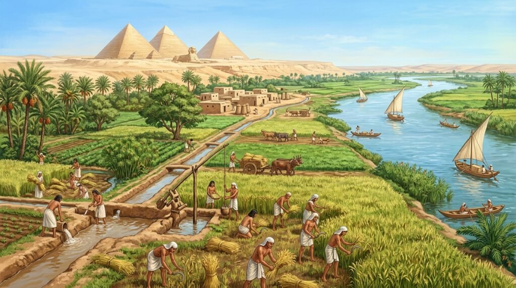 Egipto como el granero del antiguo Oriente Próximo