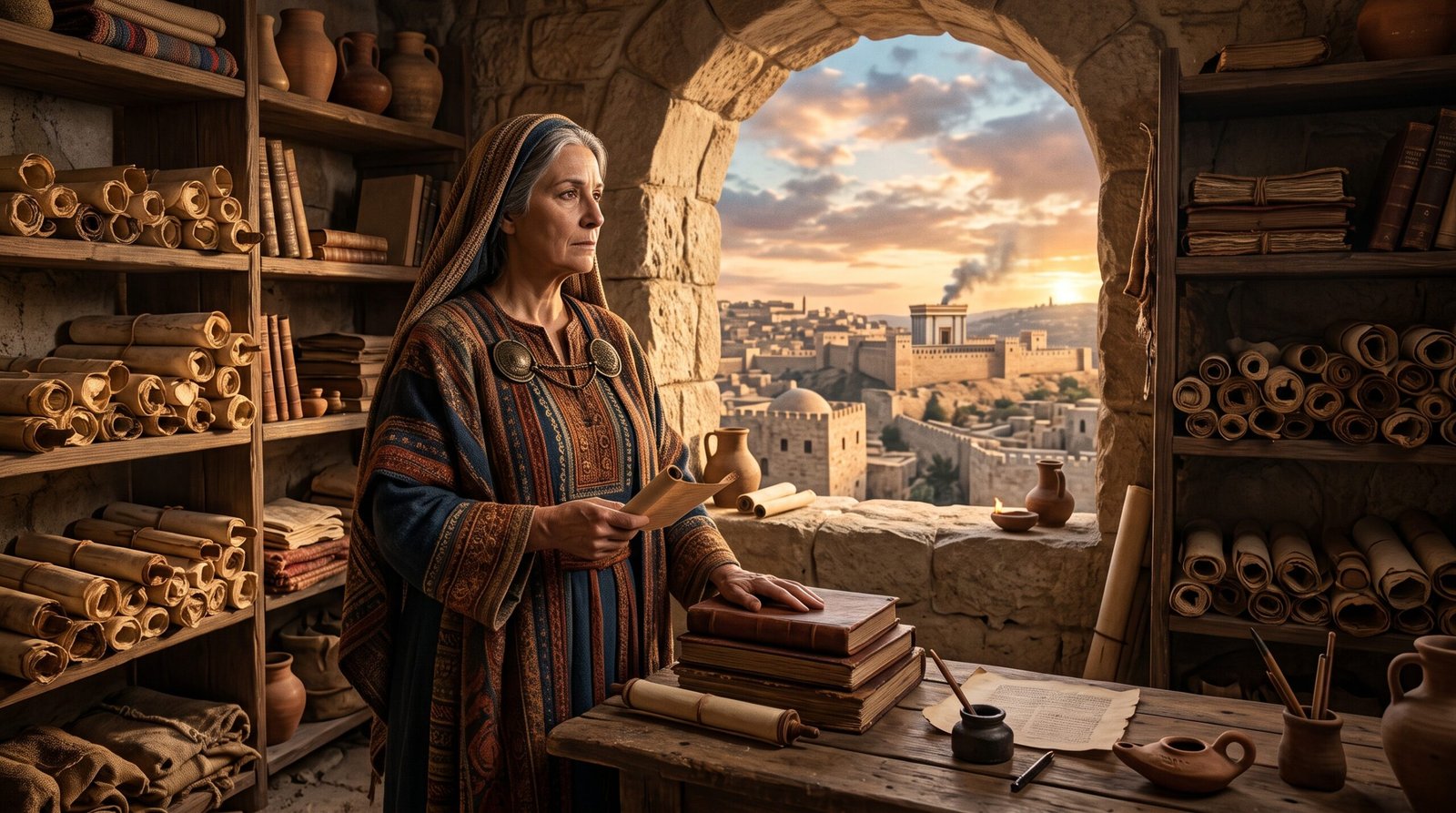 Hulda profetisa en la Biblia