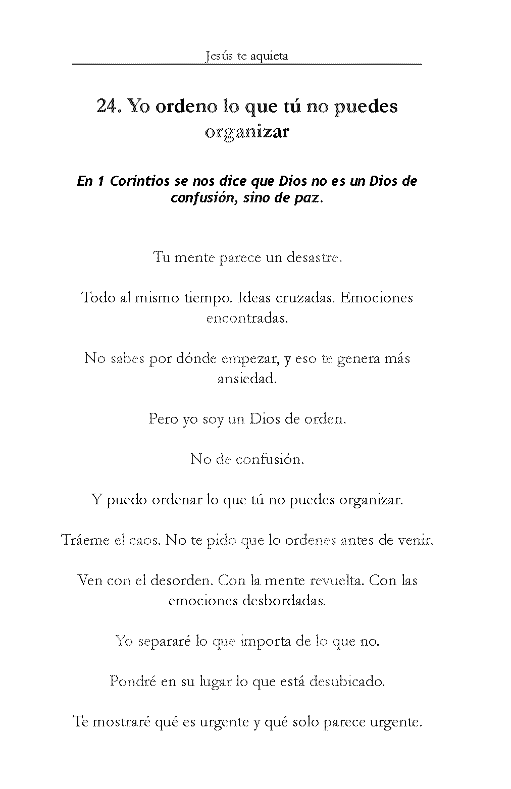 Página interior 2 de Jesús Te Aquieta