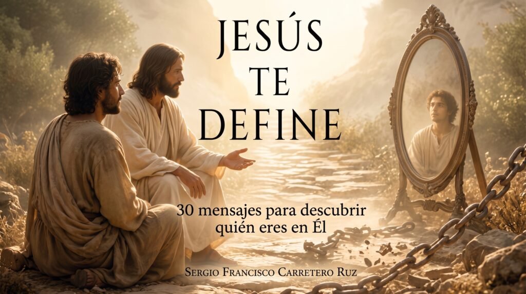 Portada del libro Jesús te define, devocional cristiano sobre la identidad en Cristo
