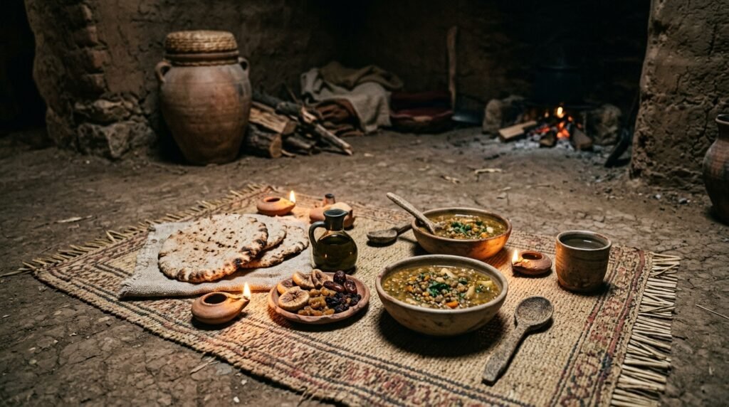 Alimentación, dieta y la mesa cotidiana