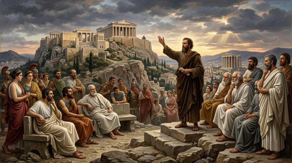 Atenas y el discurso en el Areópago
