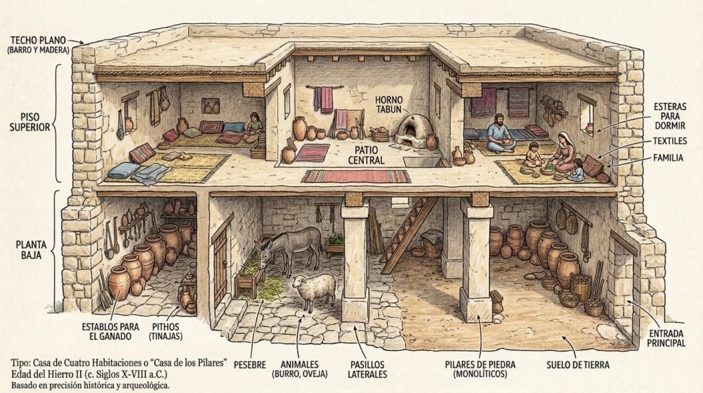 El hogar y la arquitectura doméstica Cómo vivía la gente en los tiempos de la Biblia