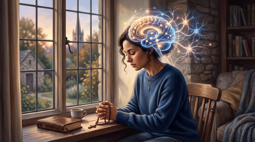La oración y el cerebro: qué ocurre cuando oras