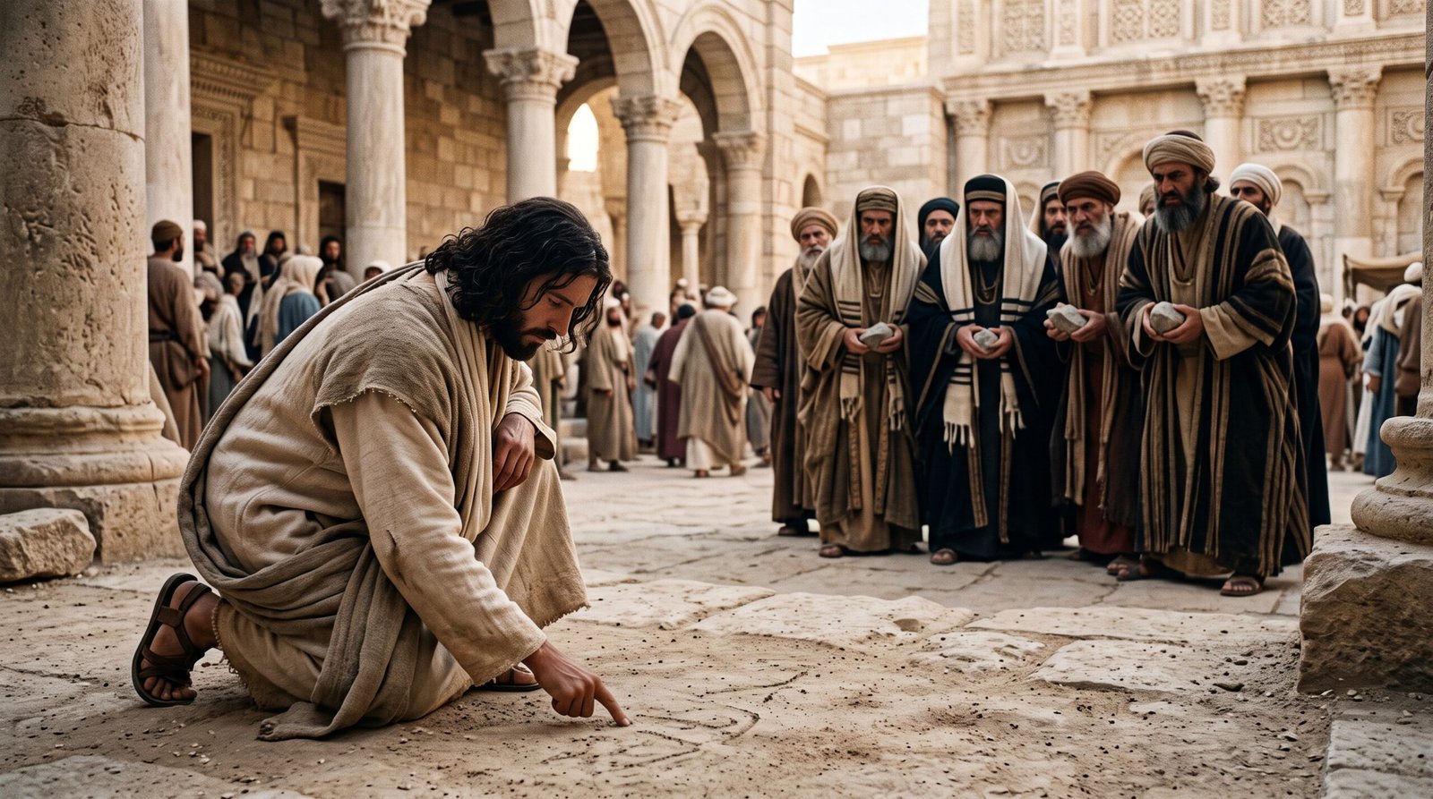 ¿Qué escribió Jesús en el suelo? El misterio de Juan 8:6-8