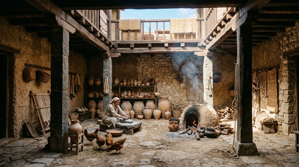 Materiales de construcción y técnicas edilicias en el Israel antiguo La casa israelita