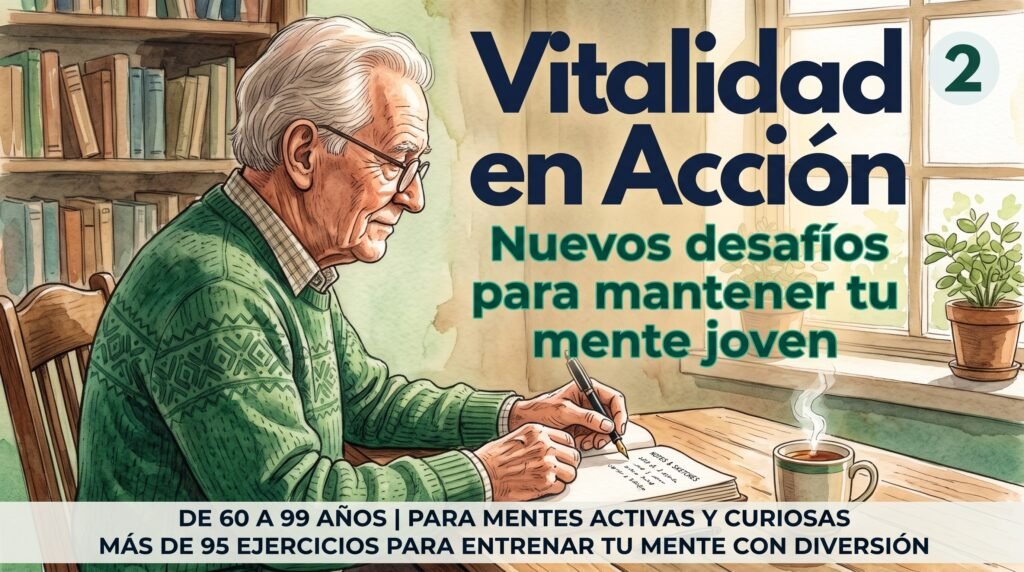 Vitalidad en Acción 2: nuevos desafíos para mantener tu mente joven