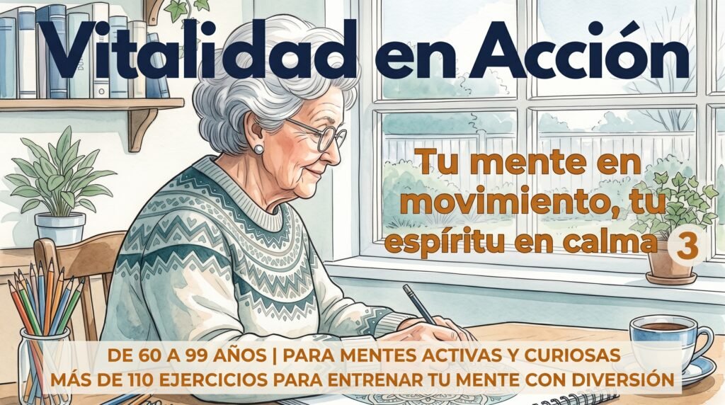 Vitalidad en Acción 3: Estimulación cognitiva para mayores