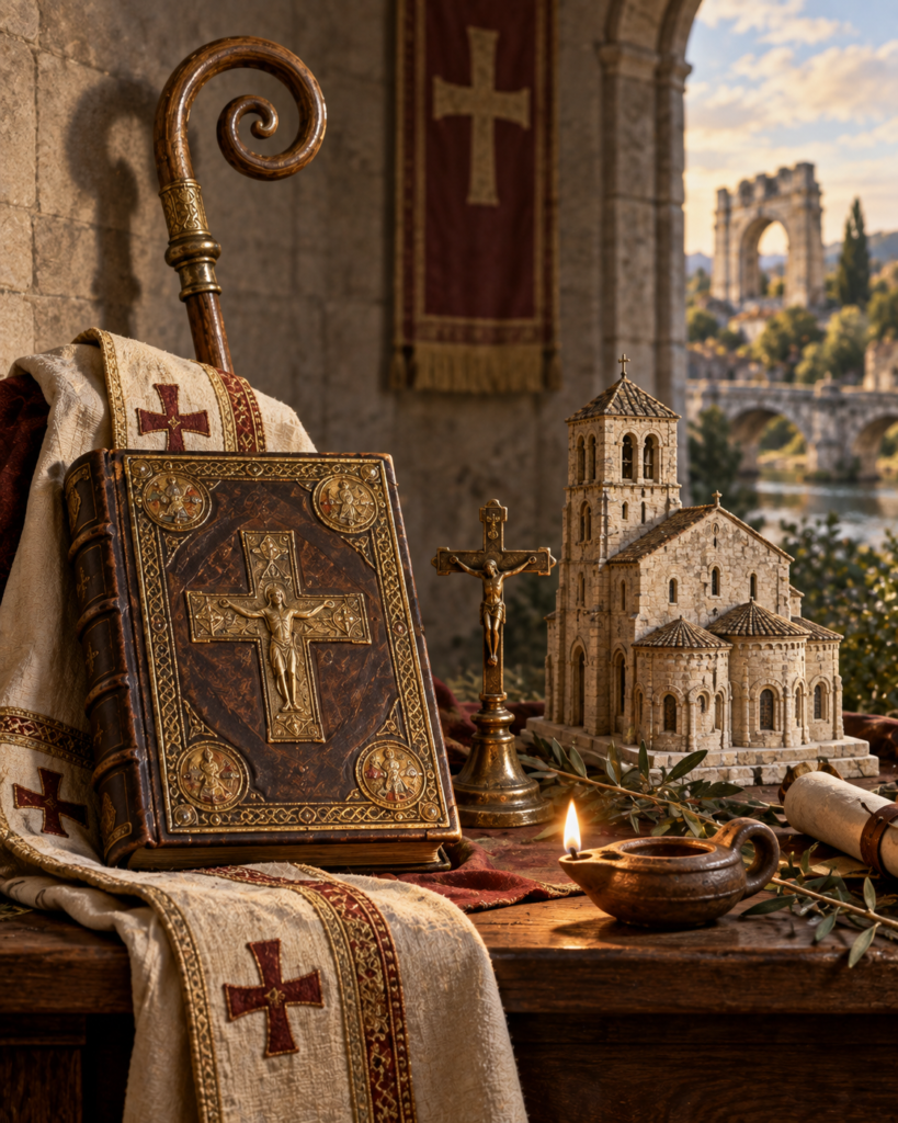 Atributos de San Paladio de Saintes