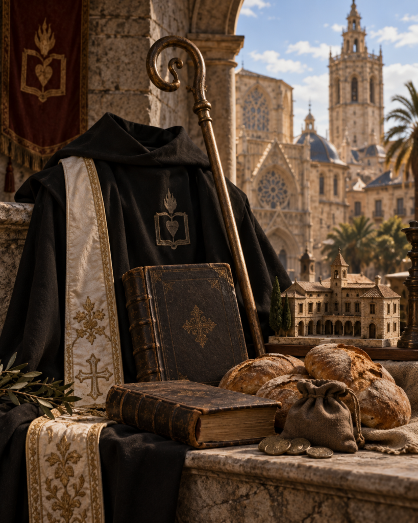 Atributos de Santo Tomás de Villanueva