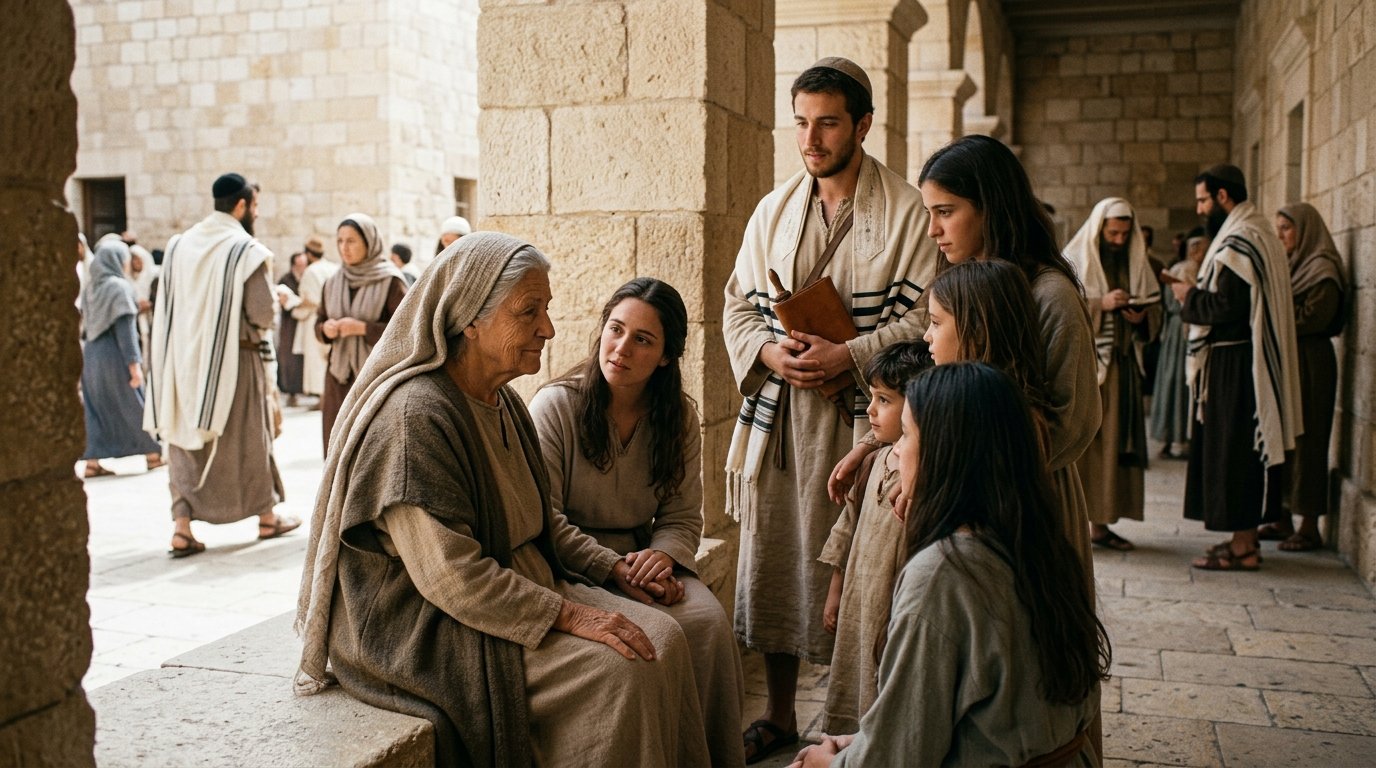 Ana la profetisa como símbolo de oración, discernimiento y esperanza entre generaciones