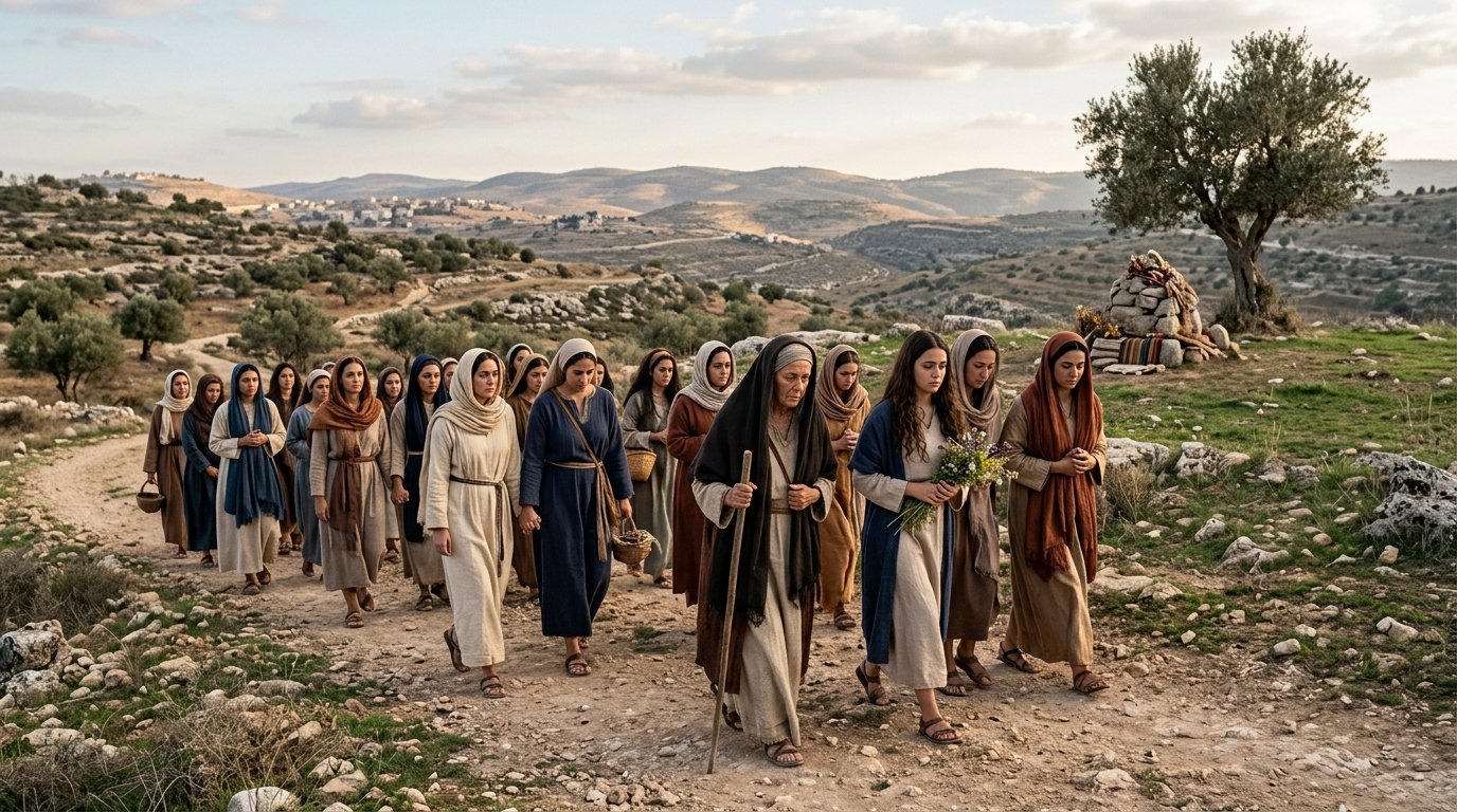 Las mujeres de Israel recuerdan cada año a la hija de Jefté