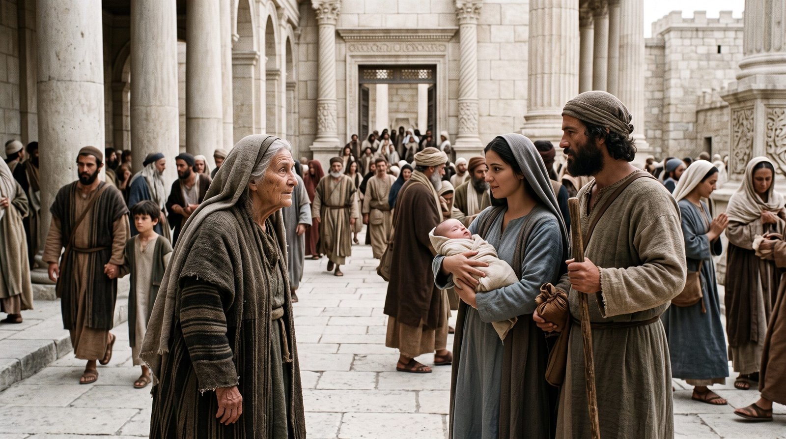 Ana la profetisa en la Biblia: el Templo, Jesús y su legado