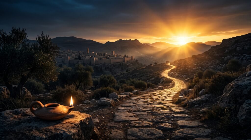 La luz en la Biblia como signo de fe, presencia de Dios, esperanza y salvación