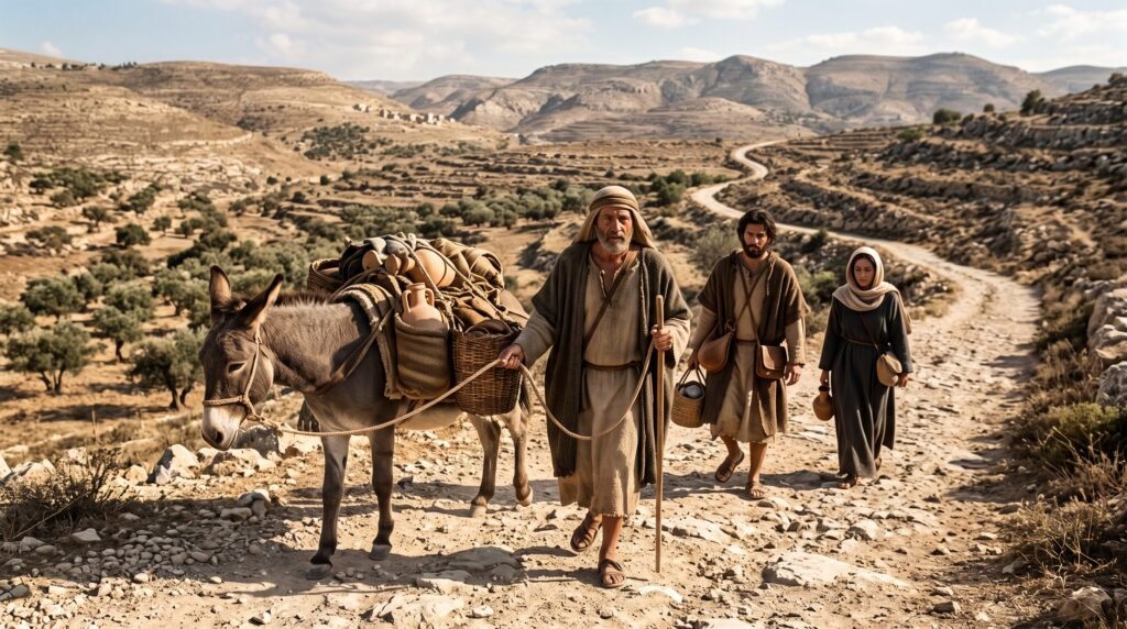 Viajar en tiempos bíblicos: caminos, peligros y medios de transporte en la Biblia