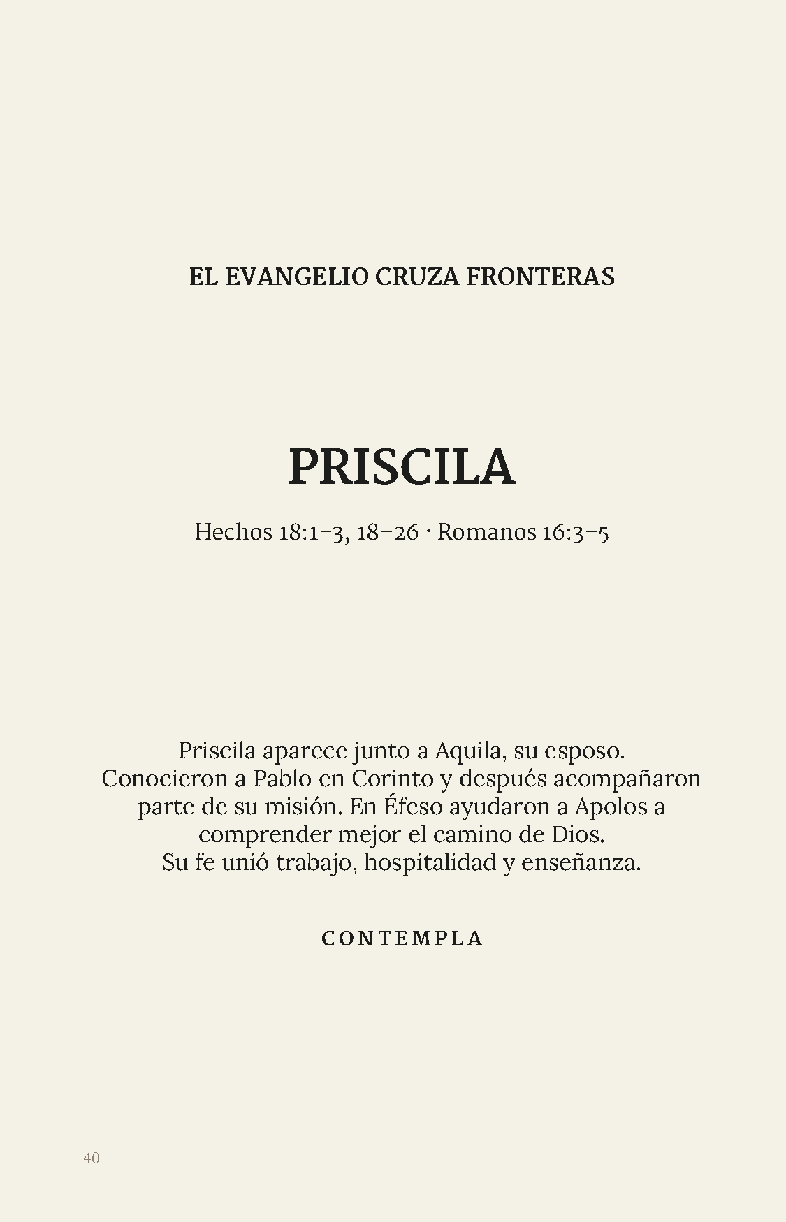 Página interior 1 de Mujeres que caminaron con Dios · La Iglesia primitiva