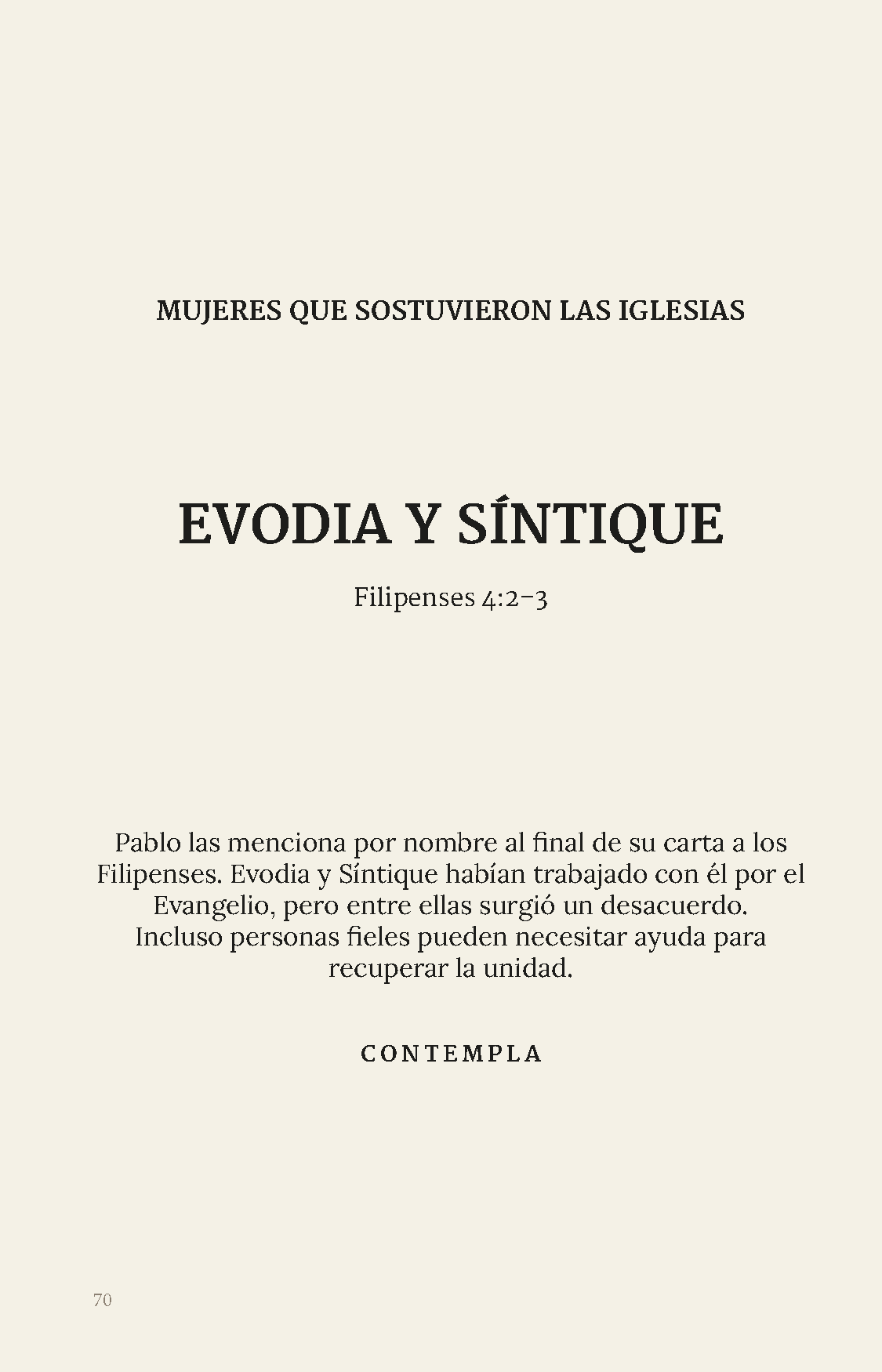 Página interior 3 de Mujeres que caminaron con Dios · La Iglesia primitiva
