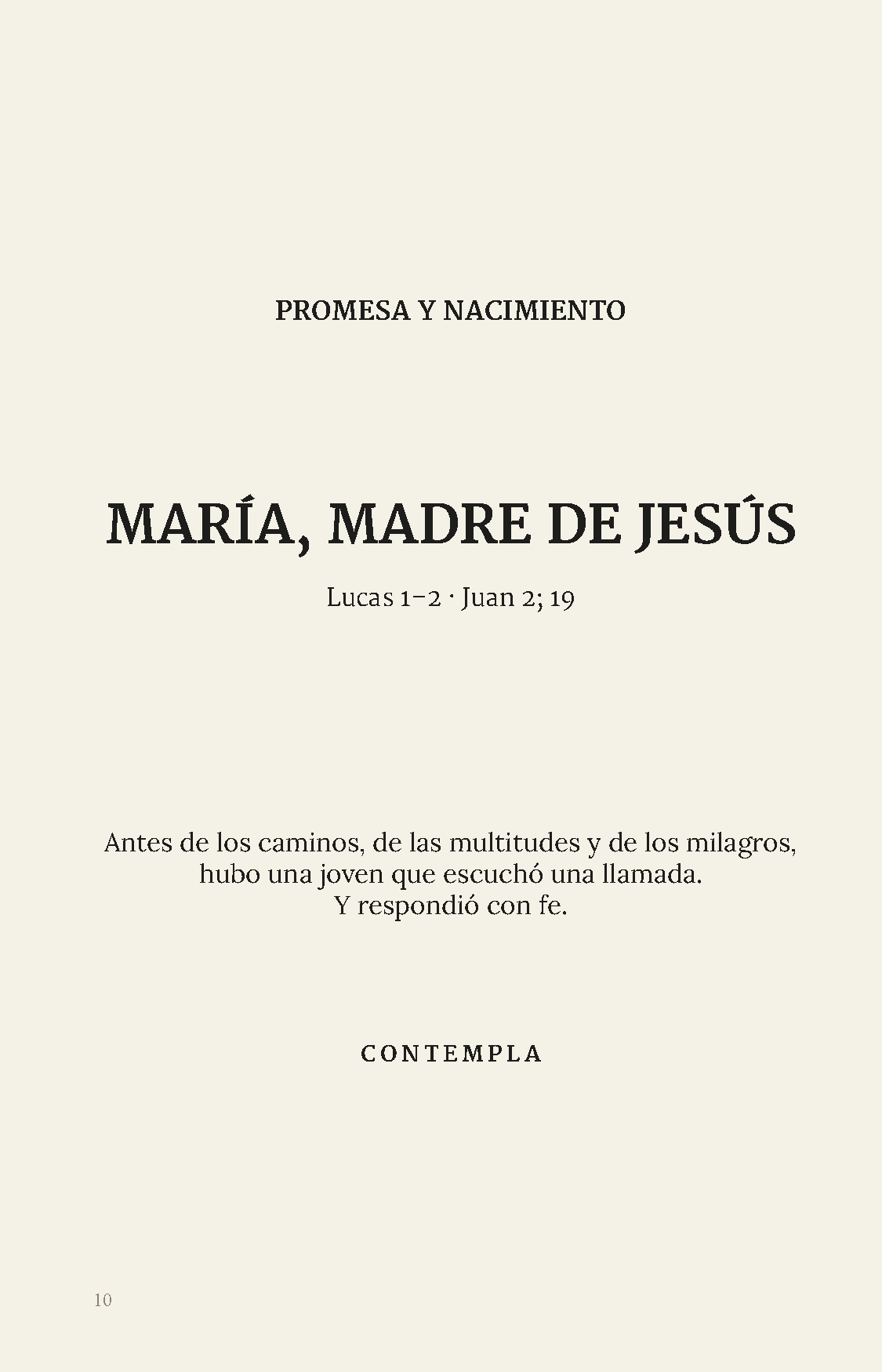 Página interior 1 de Mujeres que caminaron con Dios · Los Evangelios