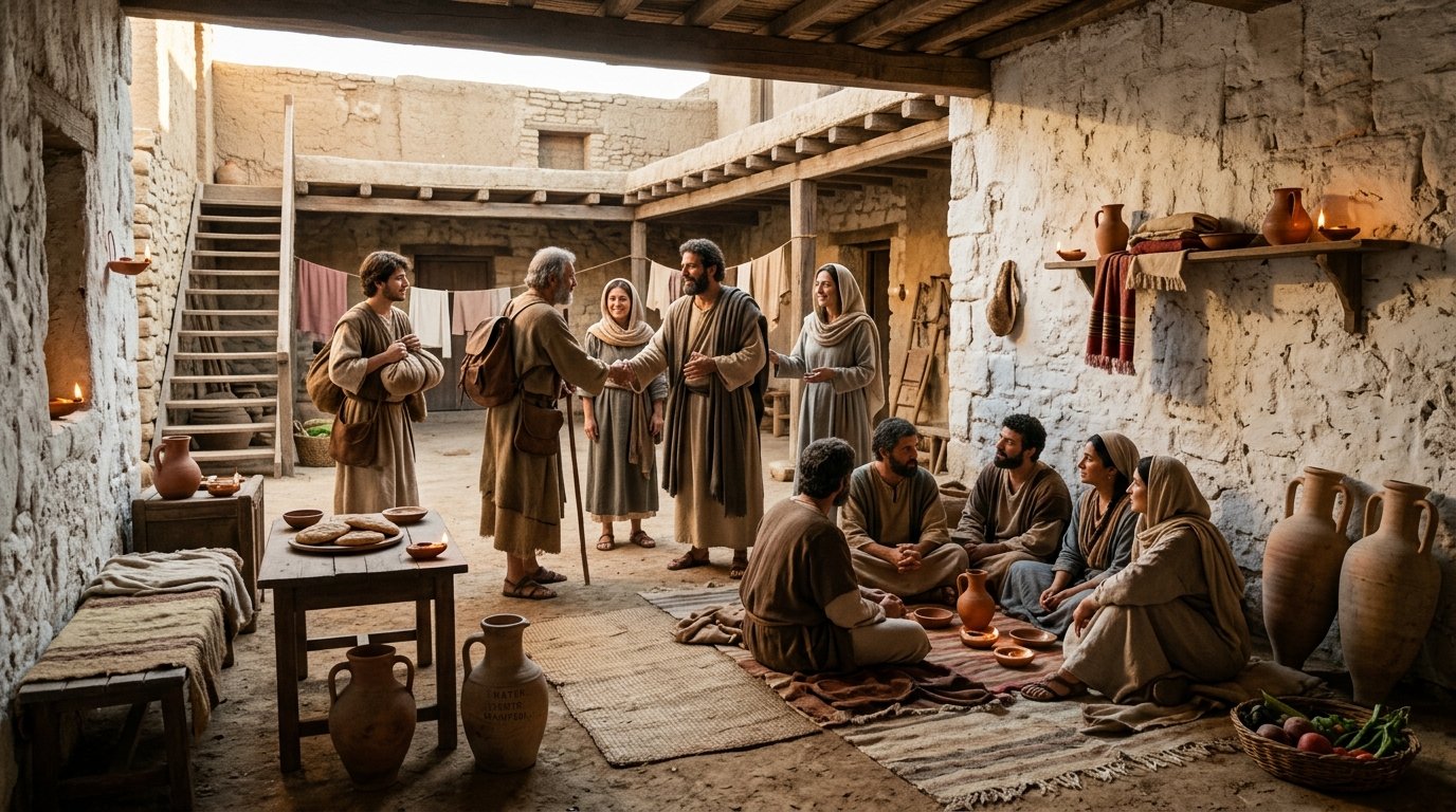 Hospitalidad en una comunidad cristiana del siglo I