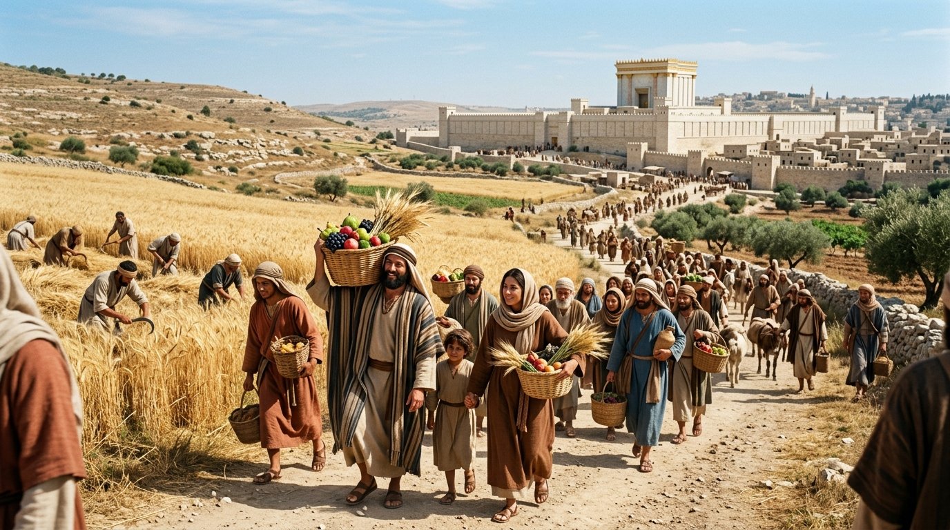 Shavuot o Pentecostés judío en tiempos de Jesús