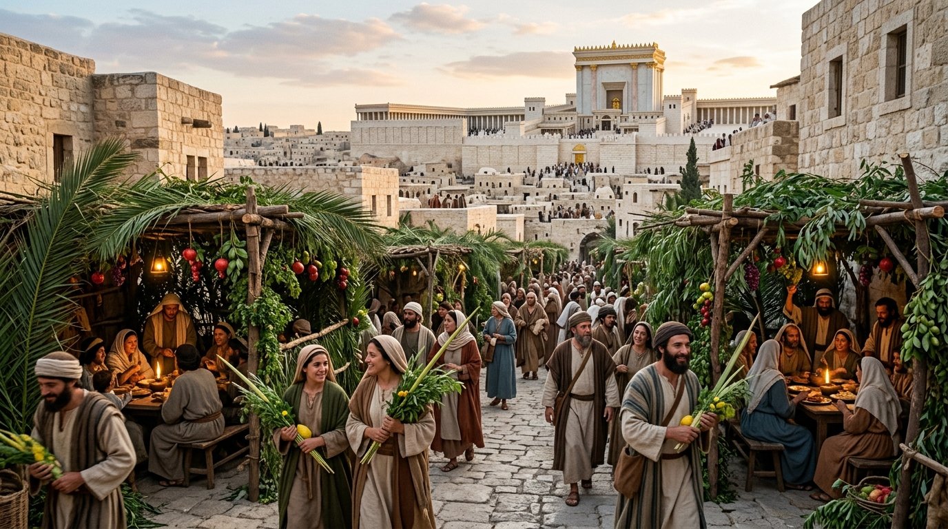 Fiesta de los Tabernáculos o Sucot en tiempos de Jesús