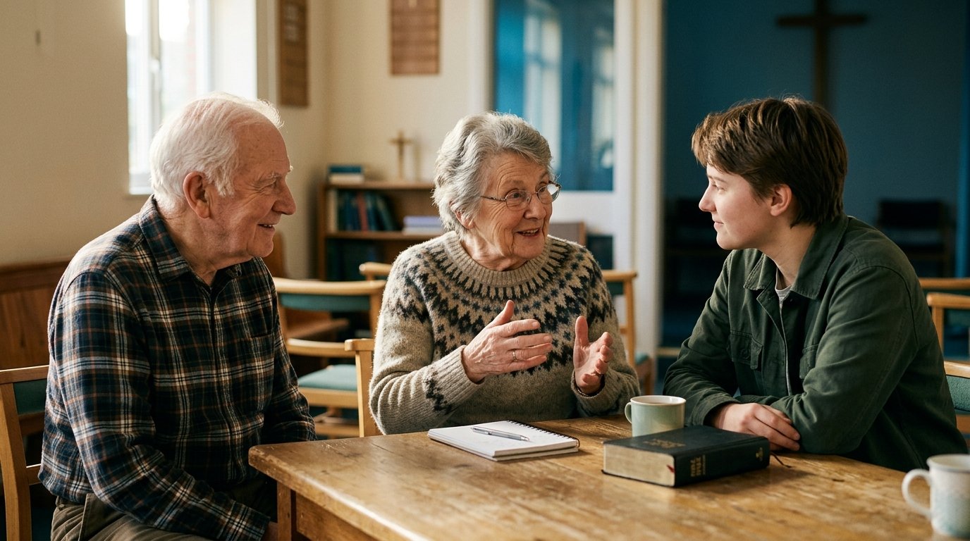 Memoria compartida y escucha entre generaciones para favorecer conexión social en la vejez