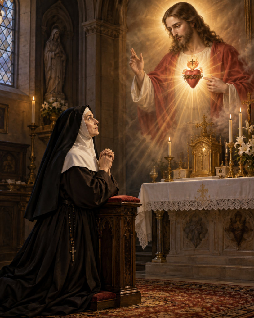 Santa Margarita María Alacoque: apóstol del Sagrado Corazón de Jesús