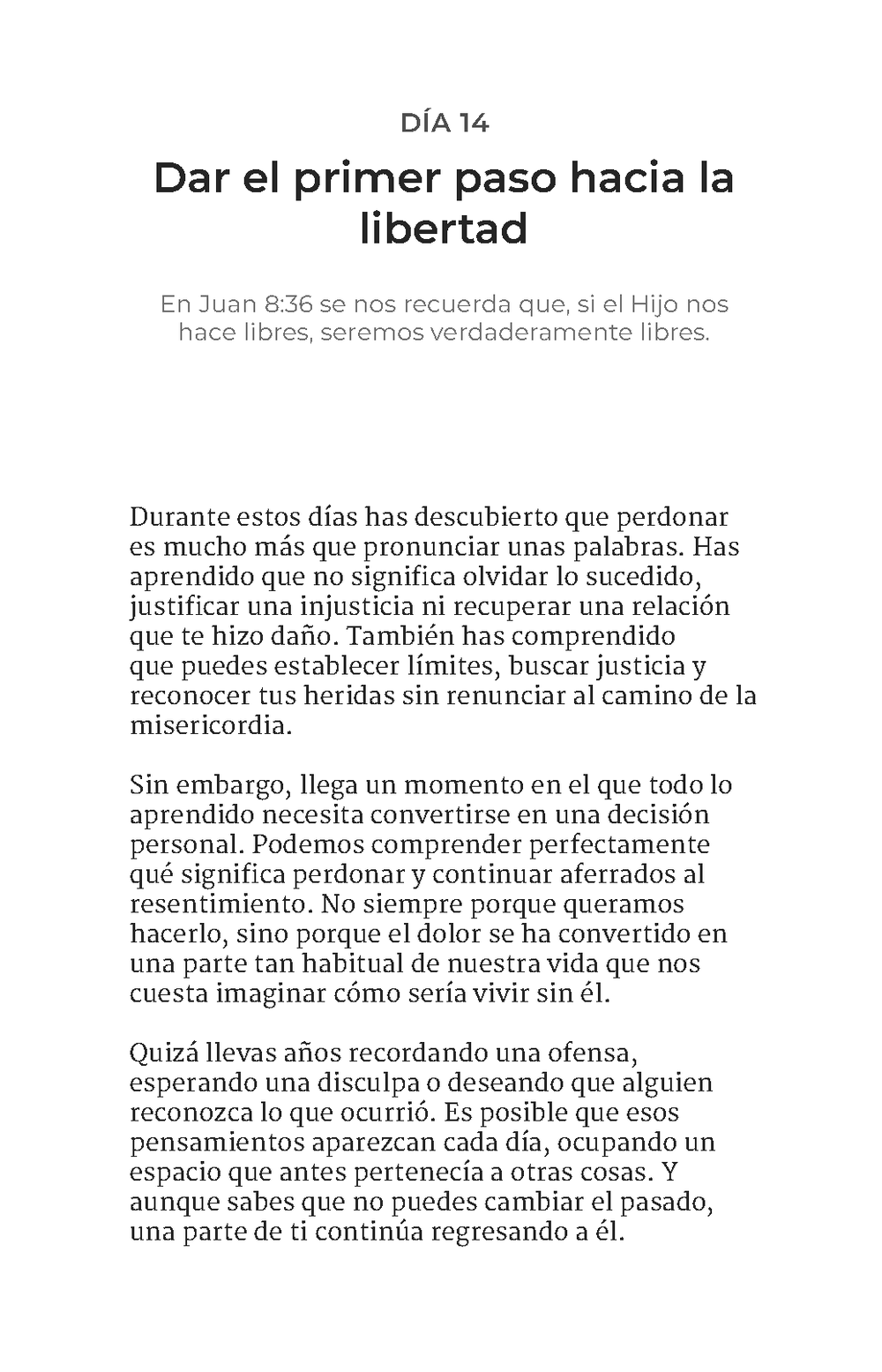 Página interior 3 de 30 Días Para Aprender A Perdonar