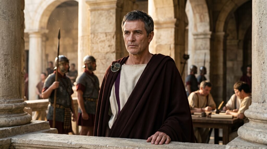 Poncio Pilato, prefecto romano de Judea en tiempos de Jesús