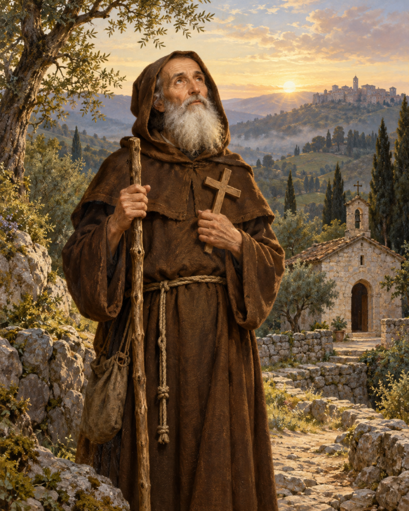 Beato Hugolino de Gualdo Cattaneo: ermitaño de Umbría