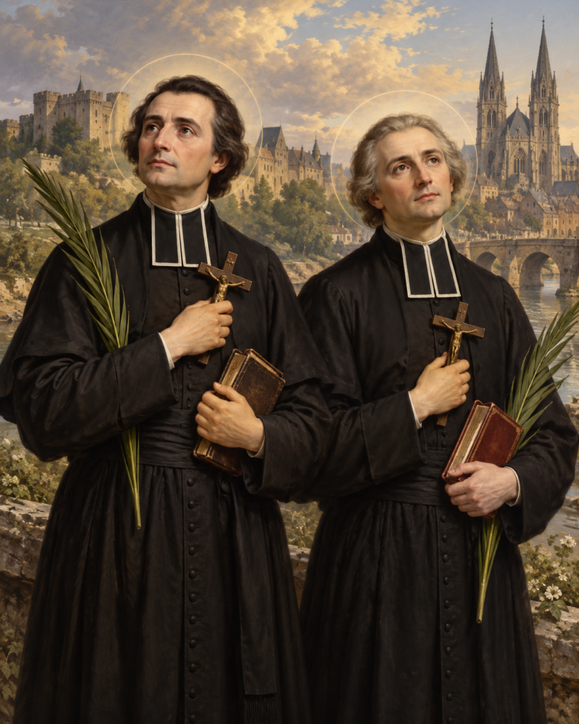 Beatos Guillermo Répin y Lorenzo Bâtard: sacerdotes y mártires de Angers