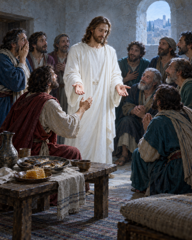 Jueves de la Octava de Pascua: Jesús se aparece a los Once