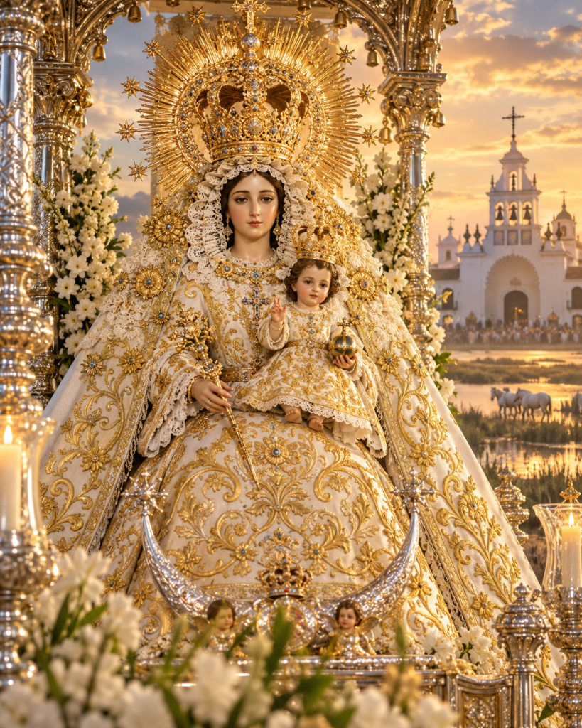 Nuestra Señora del Rocío: Blanca Paloma, Pentecostés y devoción de Andalucía